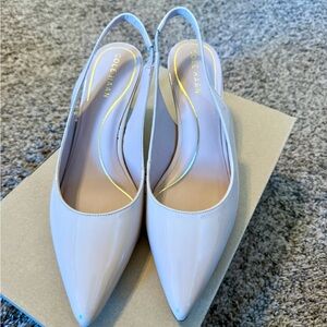 Cole Haan Vandam Pump Slingback Heels 8.5 Nude